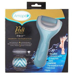 New Rechargeable Pedi Perfect Waterproof Foot File & Callous Remover